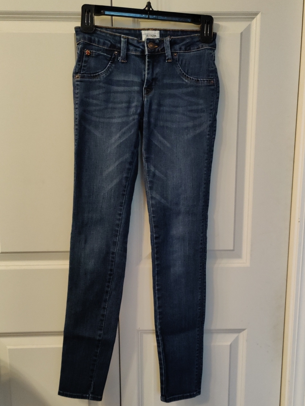 Hudson Jeans Kids Dark Blue Slim Leg Denim